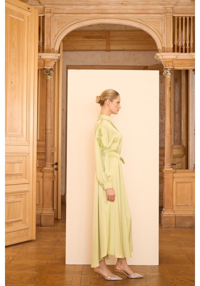 Senna Catherıne Dress Mimoza Mor