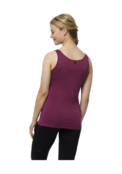 Jack Wolfskin Pack & Go Tank W Bordo Bordo
