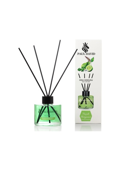 Paçuli & Bergamot Yüksek Koku Yayılımlı Dekoratif Bambu Çubuklu Oda Kokusu 145 Ml Diğer