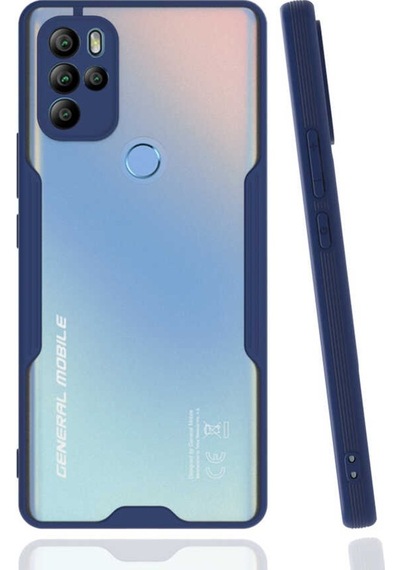 General Mobile 21 Pro Kılıf Kamera Korumalı Arkası Şeffaf Silikon
