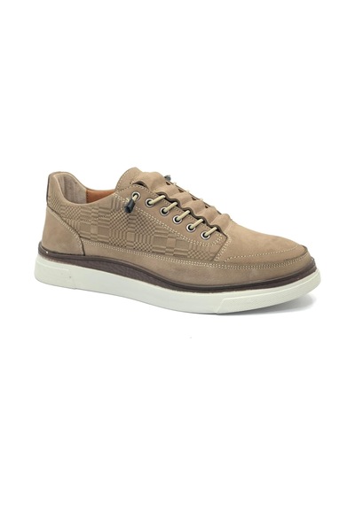 Dropland 8932 Deri Erkek Casual Ayakkabı Kum