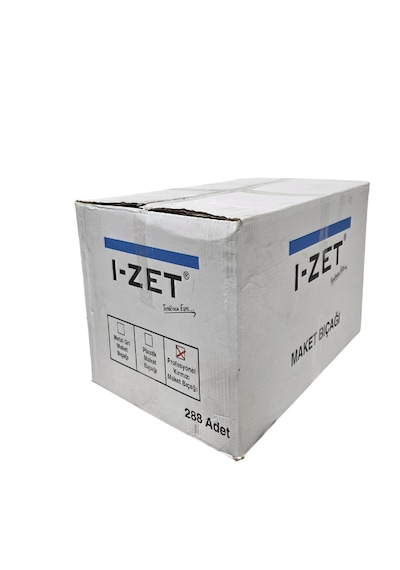 I-zet 18 Mm Profesyonel Maket Bıçağı 288 Adet