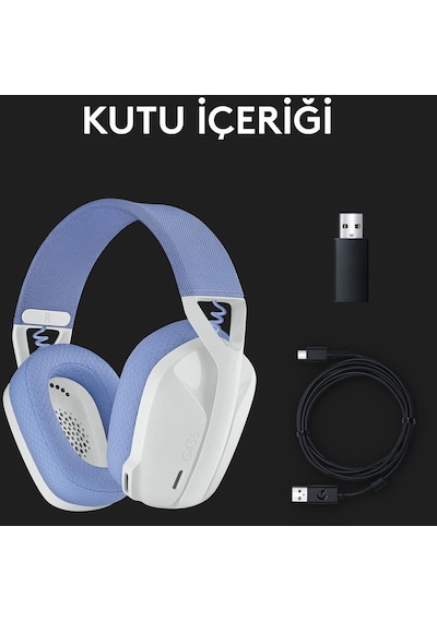 Logitech G435 Lightspeed Kablosuz Gaming Kulaklık