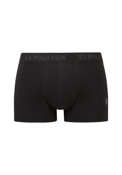 U.s. Polo Assn. Erkek Siyah - Siyah - Siyah 3 Lü Boxer Siyah
