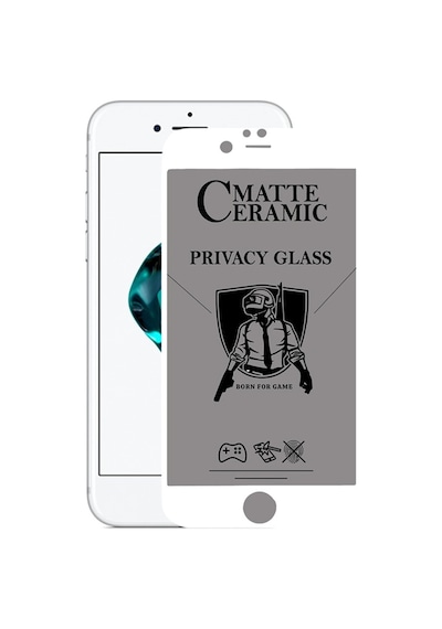 Apple Uyumlu iPhone 7 Plus Mat Seramik Hayalet Ekran Koruyucu - Beyaz (555463277) 20 Tl Fark Ile Apple Uyumlu iPhone Hızlı Şarj Kablosu