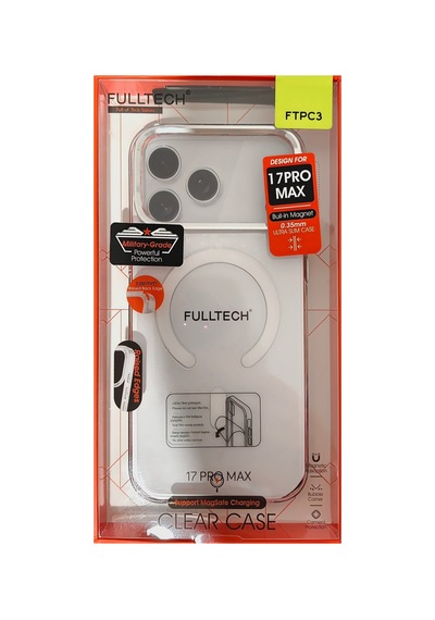 Apple iPhone 17 Pro Max Uyumlu, Ftpc3 Magsafe Şarj Destekli Şeffaf Kılıf