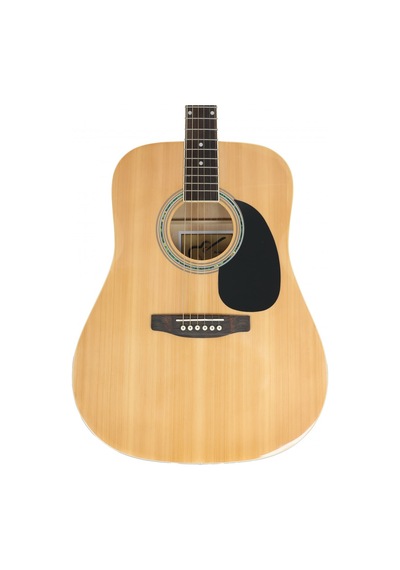 Almira F650n Naturel Akustik Gitar Çelik Telli Dreadnought Gövde Güçlü Ses