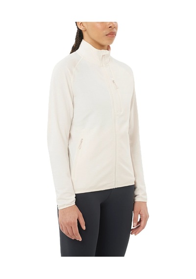 Salomon Salomon Essential Lightwarm Kadın Beyaz Fleece 17970 Beyaz
