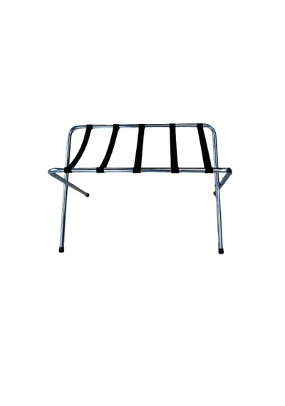 Dzgn Home Metal Valizlik Katlanır Bavulluk Otel Tipi Krom