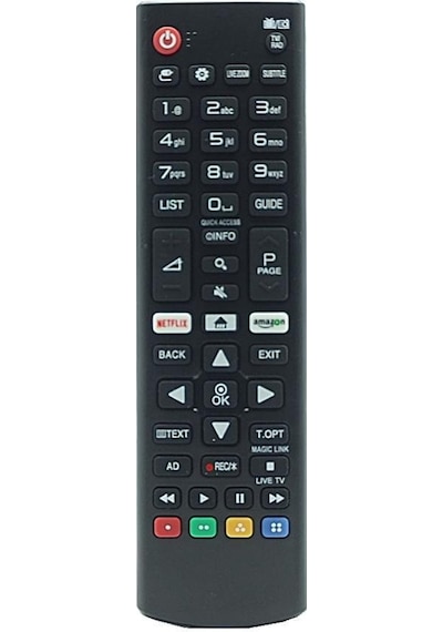 LG Uyumlu Akb75095308 Amazon ve Netflix Tuşlu Led Tv Uzaktan Kumanda