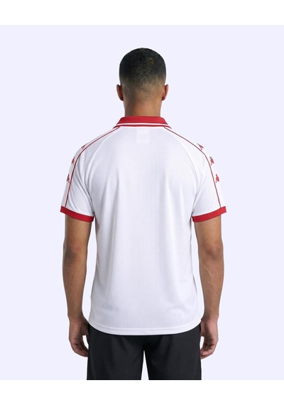 Kappa Authentic Terrace Polo Erkek Beyaz Forma