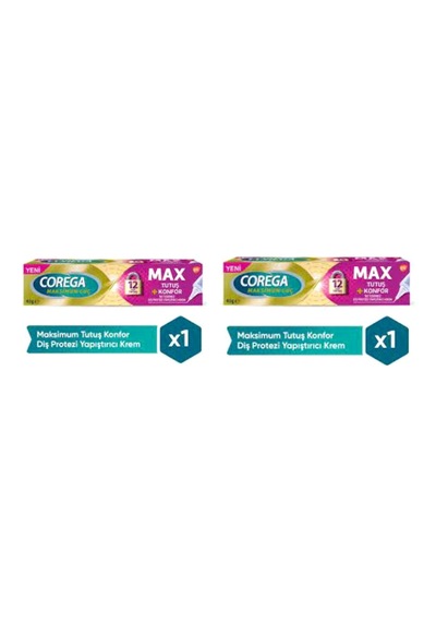 Yastık Konforu Yapıştırıcı Krem 40 Gr 2 Kutu