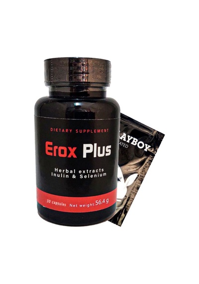 Eroxplus Erkeklere 30lu Özel Perfor.mans Destekleyici Brk:003 + H.ediye Playboy Kaydıran Jel
