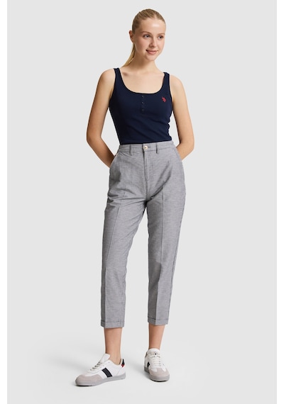 U.s. Polo Assn. Kadın Lacivert Pantolon Kanvas-chino 50325535-vr033