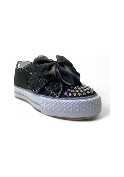 Tuğba Ortopedi 1210 Kız Çocuk Okul Öncesi Kurdele Işıklı Sneaker Siyah
