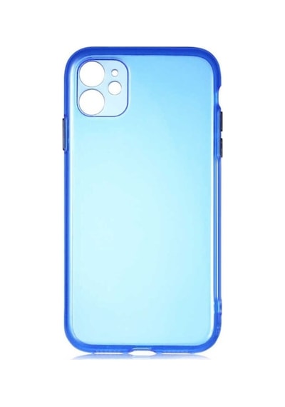 Apple Uyumlu iPhone 11 Kılıf Zore Bistro Kapak Mavi