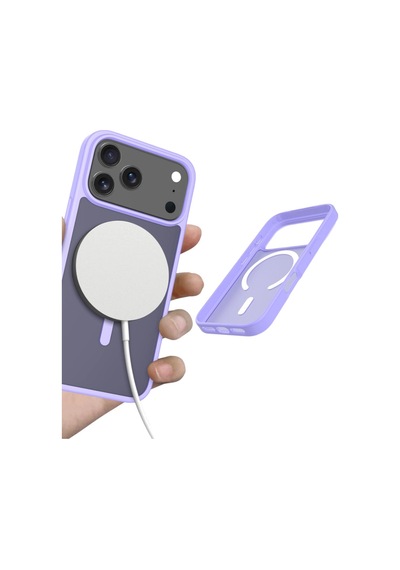 Joko Apple İphone 17 Pro Max Jota Magsafe Kapak - Lila 0.2M-Çok Renkli
