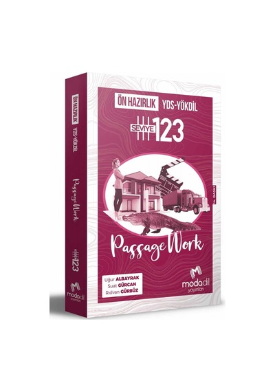 Modadil Yayınları Yds Yökdil Passage Work Ön Hazırlık Seviye 1 2