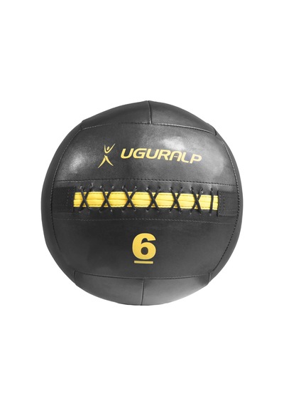 Uğuralp Deri Sağlık Topu 6Kg - Crossfit Model Medicine Ball