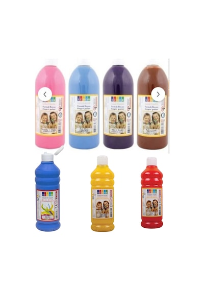 Parmak Boyası 500 Ml Sarı