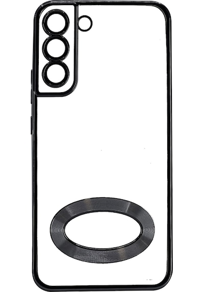 Nettech Samsung Galaxy S22 Plus Uyumlu Round Silikon Seri Arka