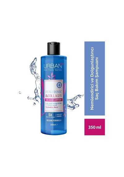 Hyaluronic & Collagen Ekstra Dolgunlaştırıcı Saç Bakım Şampuanı, 350 Mililitre, Vegan