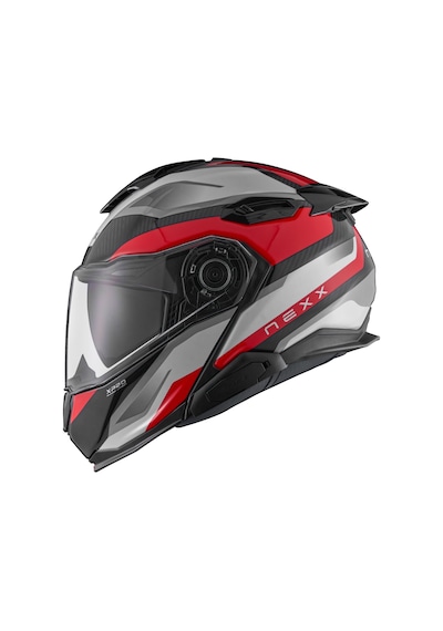 Nexx X.Lıfetour Pro Mıle Kapalı Kask Beyaz Kırmızı