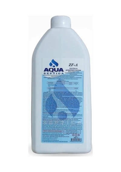 Aqua Zefiran Antibakteriyel Çözelti 1 Lt - 10 Adet