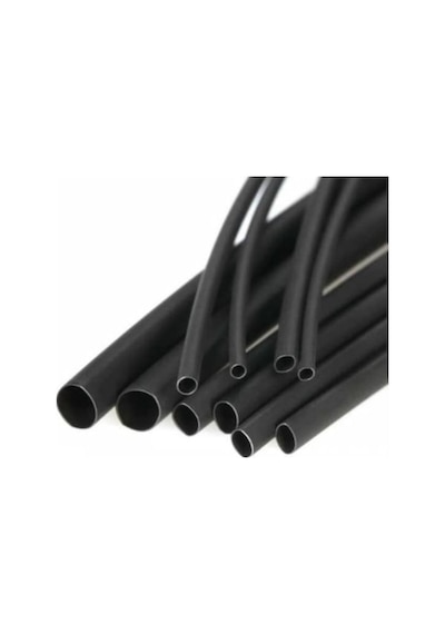 Siyah Isı Ile Daralan Makaron Ø 2,5mm 1metre