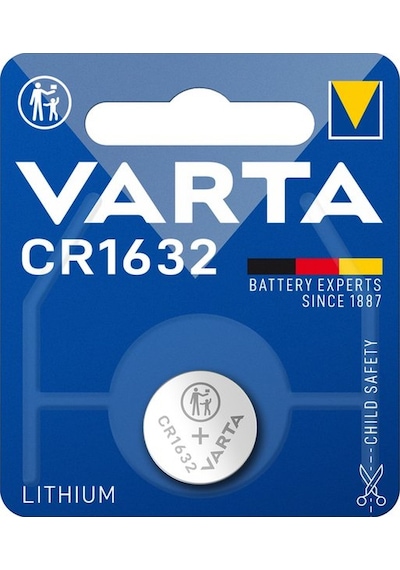 Varta 6632 CR1632 Lithium 3V Pil 10'lu