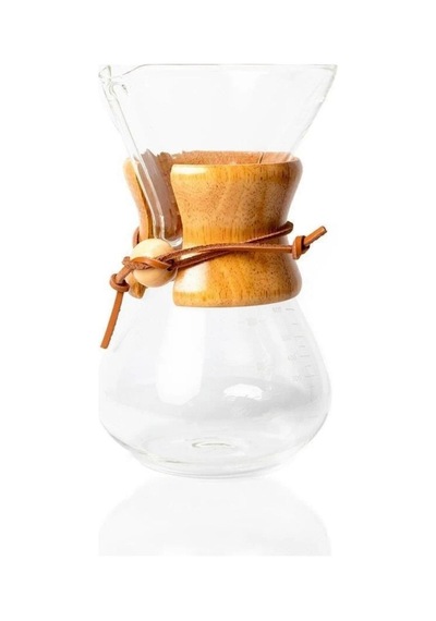 Pour Over Cam Kahve Demleme Sürahisi 600ml