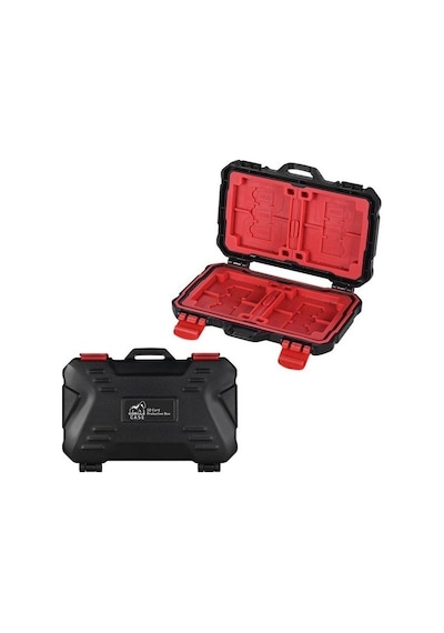 Gorilla Case Çoklu Hafıza Kartı Çantası Sd/Cf (Kırmızı)
