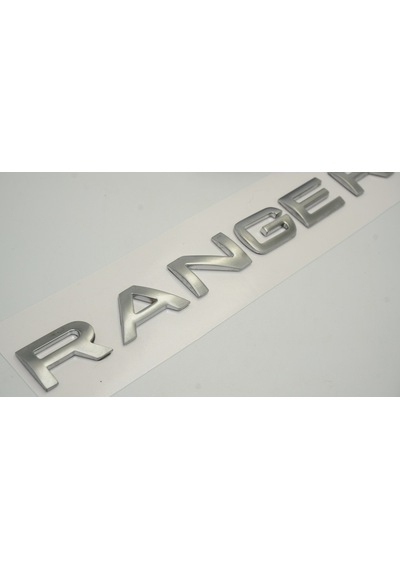Range Rover Kaput Ve Bagaj Mat Krom Metal Yazı Ürün
