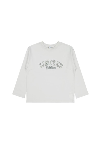 Civil Boys College Baskılı 10-13 Yaş Sweatshirt Açık Gri