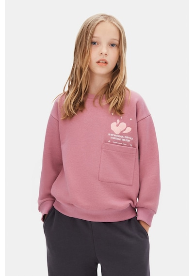 Xo Kids Kız Çocuk Sweatşirt 8-14 Yaş 39322 Lila