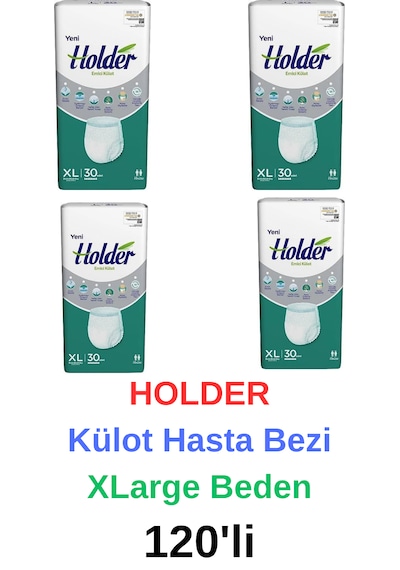 Holder - Külot Hasta Bezi Xlarge Beden 120'li XL