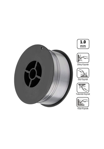 6294 Gazsız Gazaltı Mıg Kaynak Teli 1.0 Mm 1 Kg Makara