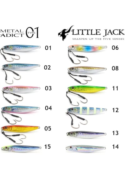 Little Jack Metal Adict 01 65 Mm 30 Gr Jig Yem (408202793)