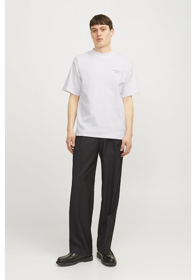 Jack & Jones Jprblachad Brandıng Ss Crew Neck Tee Sn P.beyaz Renkli