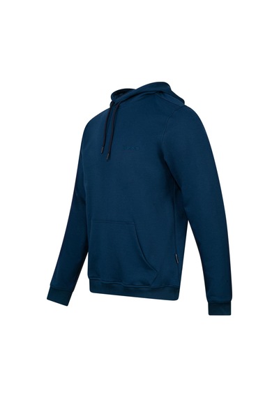 2as Oliver Erkek Kapşonlu Sıfır Yaka Sweatshirt Lacivert 001