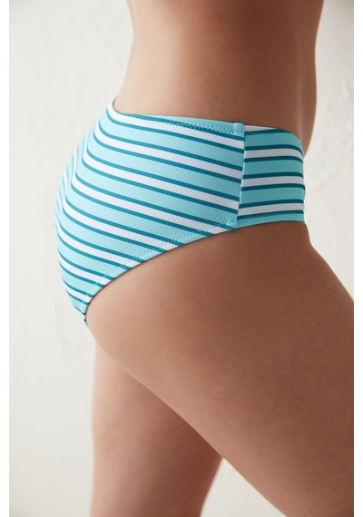 Penti Mavi Piedras Çizgili Hipster Bikini Altı