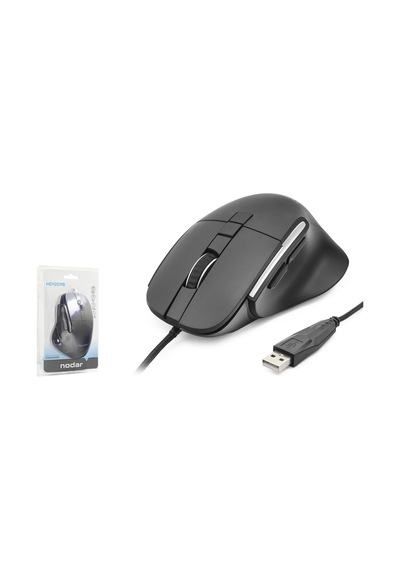 7d Ergonomi K Kablolu Ofi S Mouse 3600 Dpi - Siyah Nd1209b Diğer