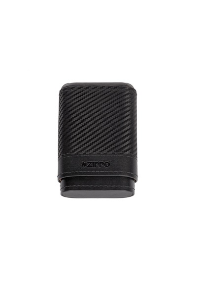 Zippo Carbon Range Deri Puro Kılıfı Seyahat Tipi - Siyah