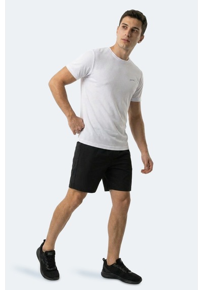 Slazenger Herrera Erkek Beyaz Tişört