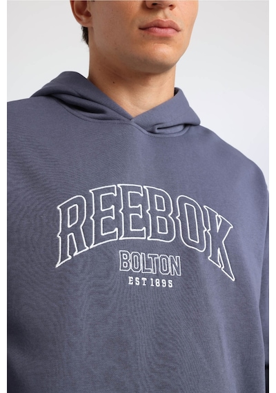 Reebok Sweatshirt Erkek Mavi Navarre Hoodıe 000000000102697506