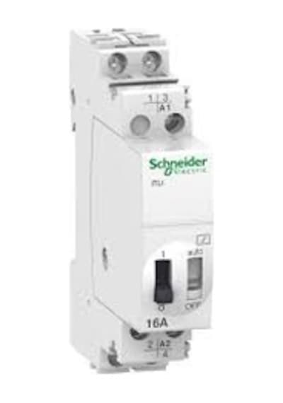 Schneider Electric A9C30815, 16 Amper, Darbe Akım Rölesi, 1NA+1NK, 230 Volt AC/110 Volt DC