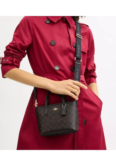 Coach City Mini Tote Kadın Çanta Acı Kahverengi
