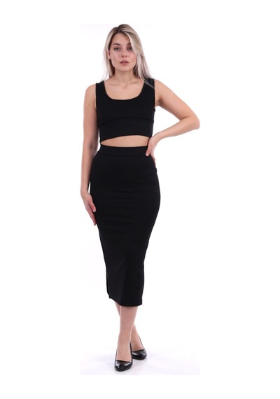Sea Queen Kadın Kaşkorse Kumaş Crop Yırtmaşlı Etek İkili Takım Yeni Sezon Siyah - 617652431 Siyah Sea Queen Kadın Kaşkorse Kumaş Crop Yırtmaşlı Etek İkili Takım Yeni Sezon Siyah - 617652431 Siyah