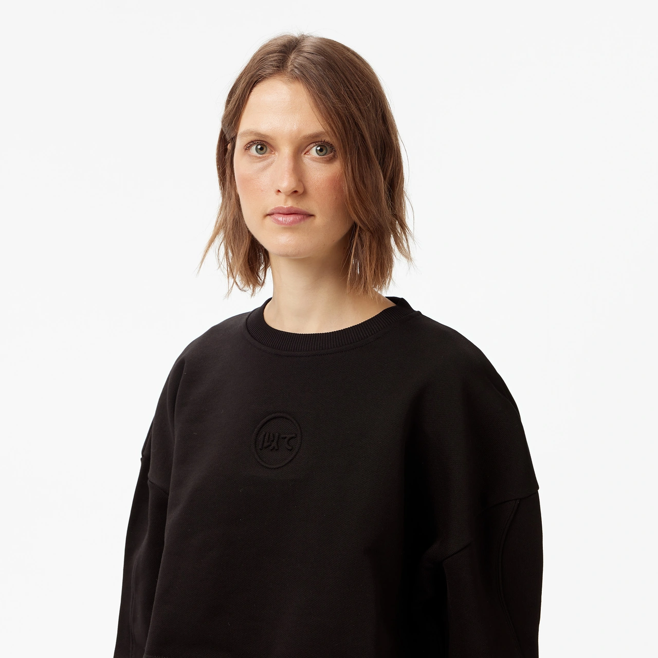 Unıted4 Classic Kadın Siyah Sweatshirt Dushı Siyah