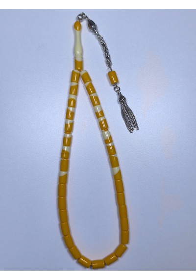 Beyzbol Topu Sarı Tesbih 7 X 11 Mm